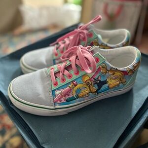 Sailor MoonxVans custom shoes
